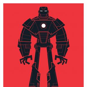 300x300 Iron Man Vector Art Created