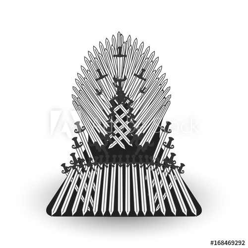 500x500 Iron Throne For Computer Games Design