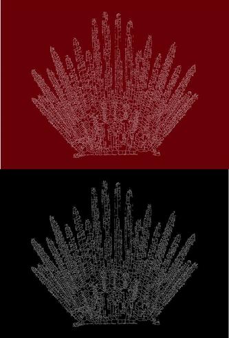 333x490 Iron Throne For Computer Games Design Vector Illustration