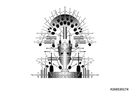 500x357 Parody Of Iron Throne, Humorous Vignette Of Thrones Theme Comic