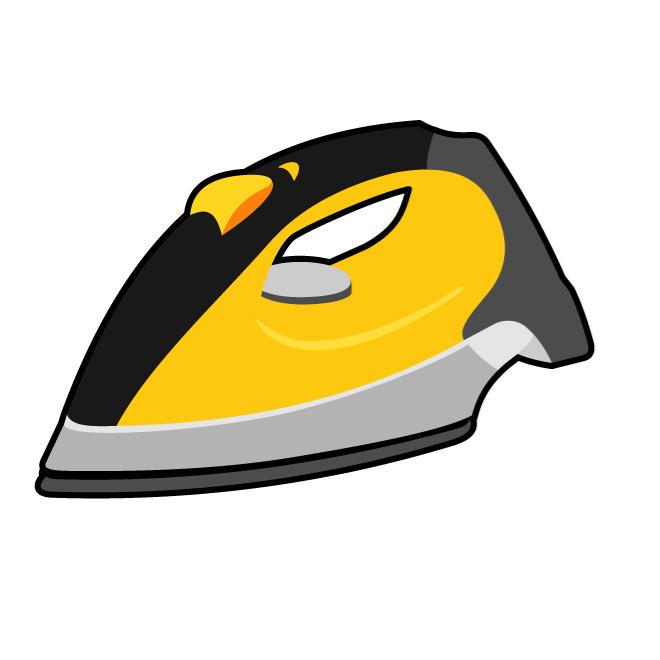 660x660 Yellow Steam Iron