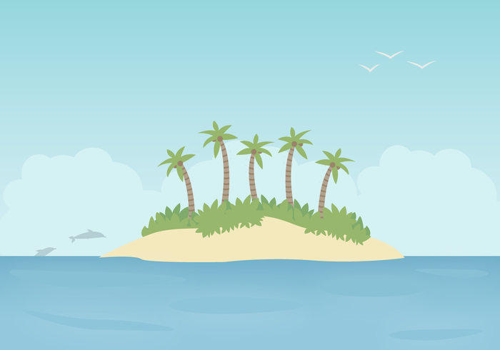 Island Free Vector Art 700x490 Island Free Vector Art