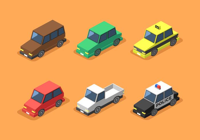 700x490 Isometric Car Clip Art Vector