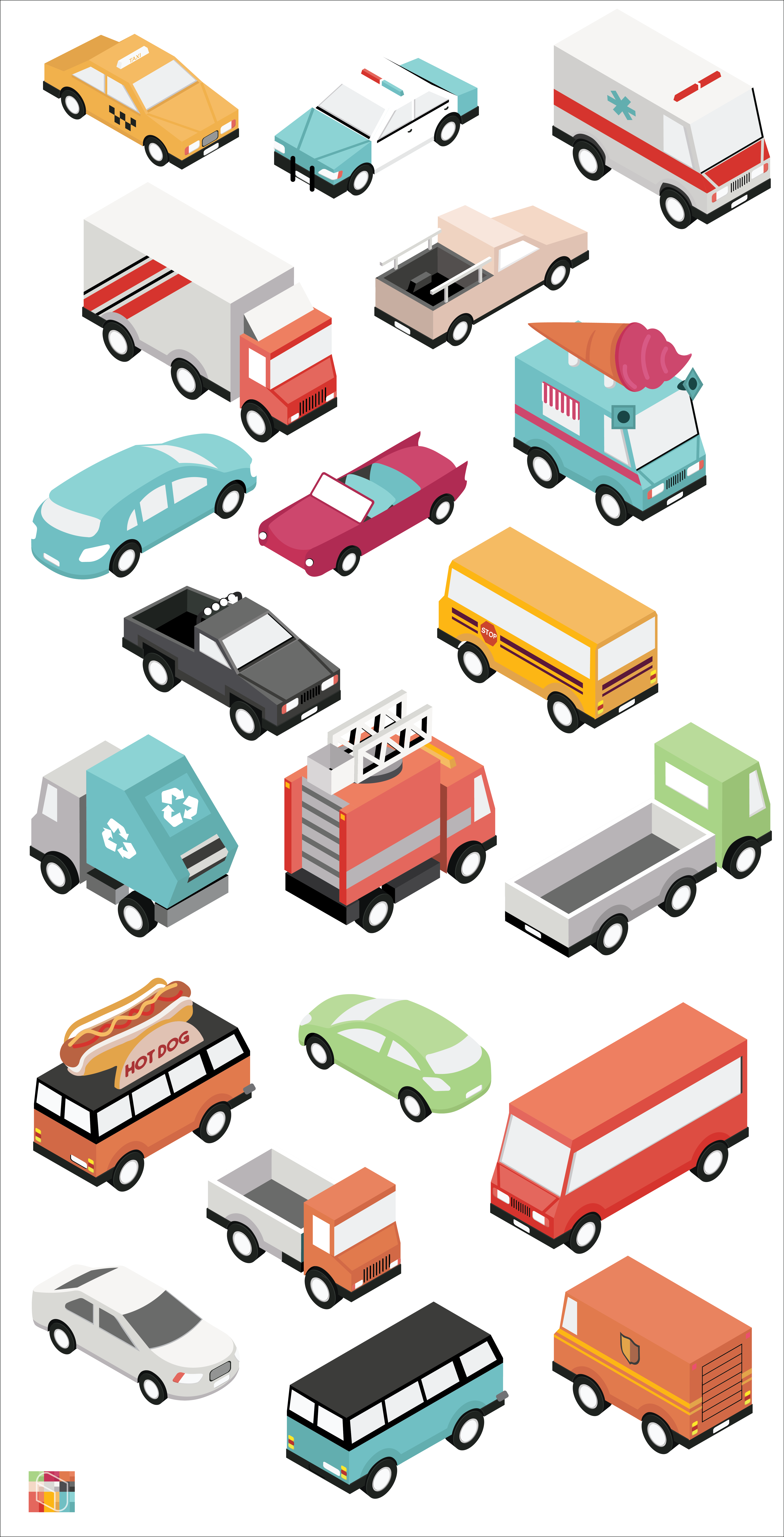 Isometric Car Vector At Vectorified Com Collection Of Isometric Car Vector Free For Personal Use