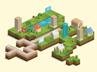 Isometric City Builder Vector Pack 400x300 Isometric City Builder Vector Pack