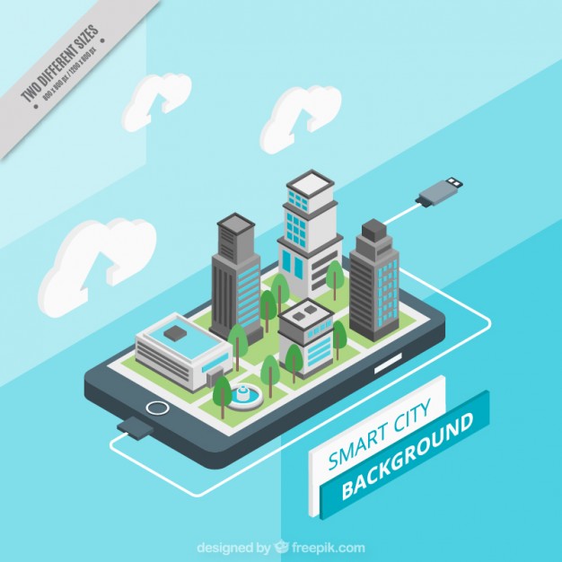 Isometric Technological City Background Vector Free Download 626x626 Isometric Technological City Background Vector Free Download