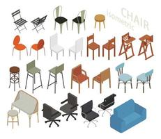 231x200 Isometric Chair Free Vector Art
