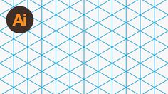 Isometric Grid Vector