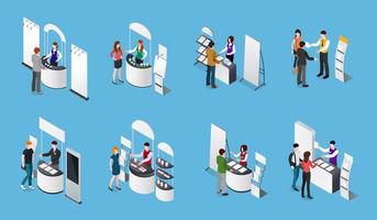 343x200 Isometric People Free Vector Art