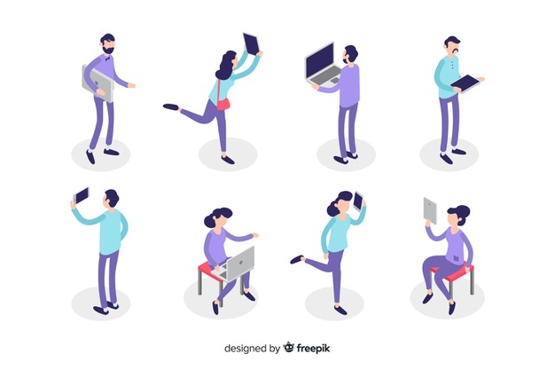 626x417 Isometric People Vectors, Photos And Free Download