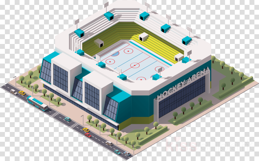 900x560 Download Stadium Isometric Vector Art Clipart Royalty Free Stadium
