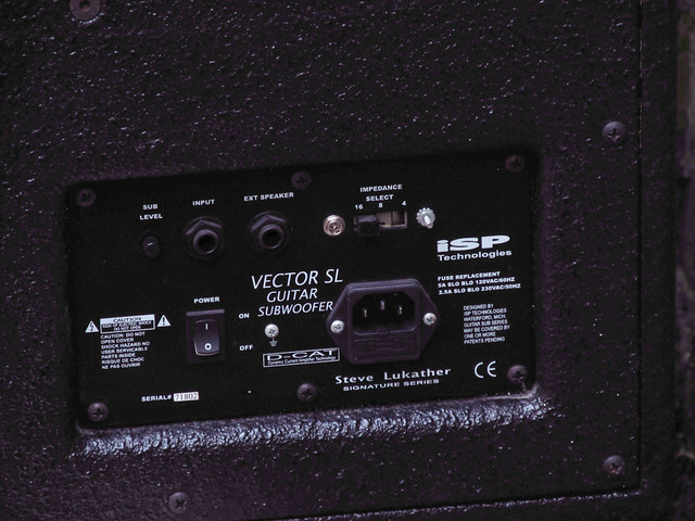 640x480 Isp Technologies Vector Sl Powered Sub Bass Speaker For Guitar