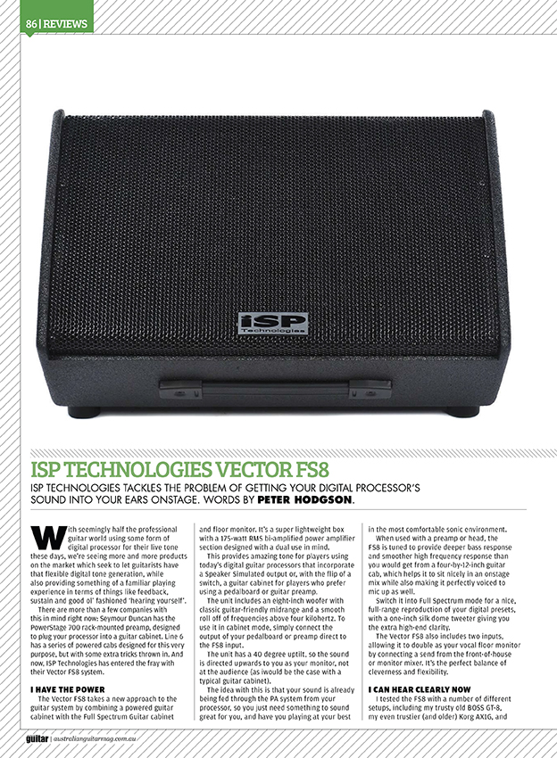 624x850 Australian Guitar Magazine Reviews The Vector