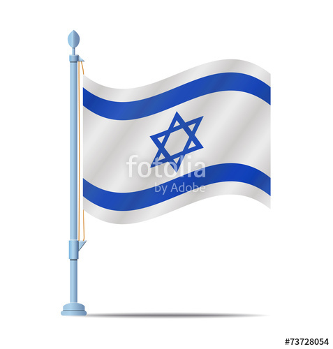 Israel Flag Vector at Vectorified.com | Collection of Israel Flag ...