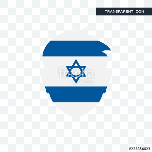 500x500 Israel Vector Icon Isolated On Transparent Background, Israel Logo