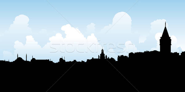 600x300 Istanbul Silhouette Vector Illustration Brett Lamb