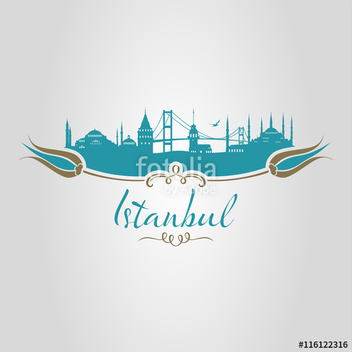 500x500 Istanbul Silhouette Tulip Stock Image And Royalty Free Vector