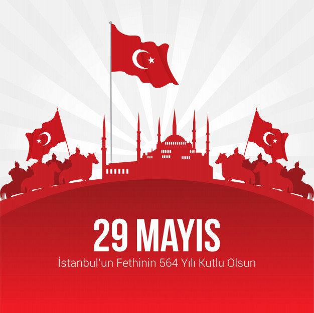 626x625 Istanbul Day Vector Premium Download