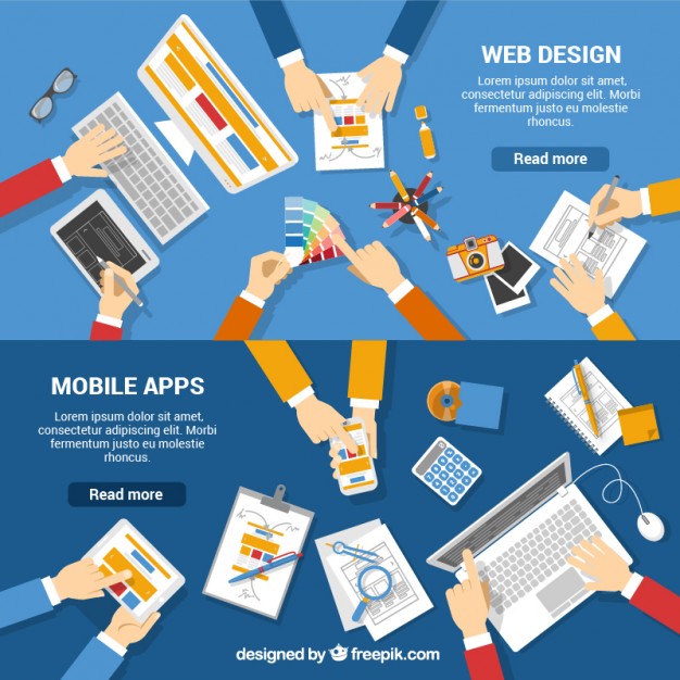 626x626 Design Team Working Vector Free Download