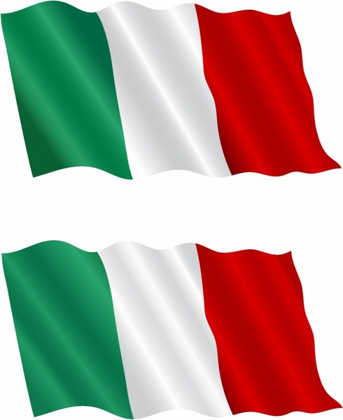 Italian Flag Flying In The Wind Free Vector In Adobe Illustrator 490x600 Italian Flag Flying In The Wind Free Vector In Adobe Illustrator