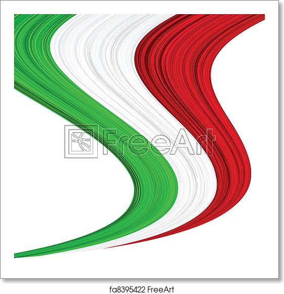 Free Art Print Of Italian Flag Vector Illustration Of National 561x581 Free Art Print Of Italian Flag Vector Illustration Of National