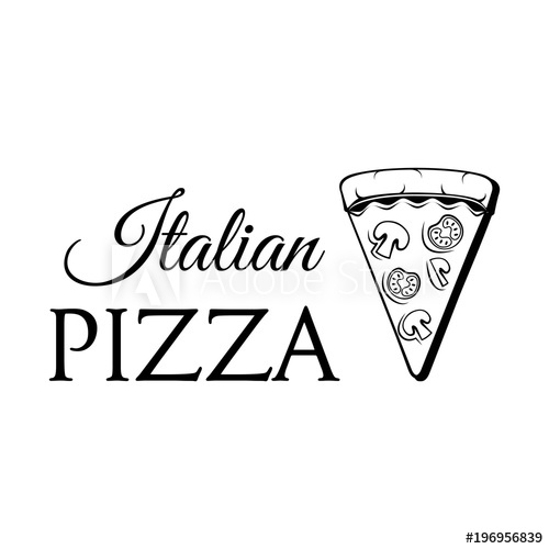 500x500 Fast Food Pizza Slice Icon Pizza Delivery Italian Food Vector