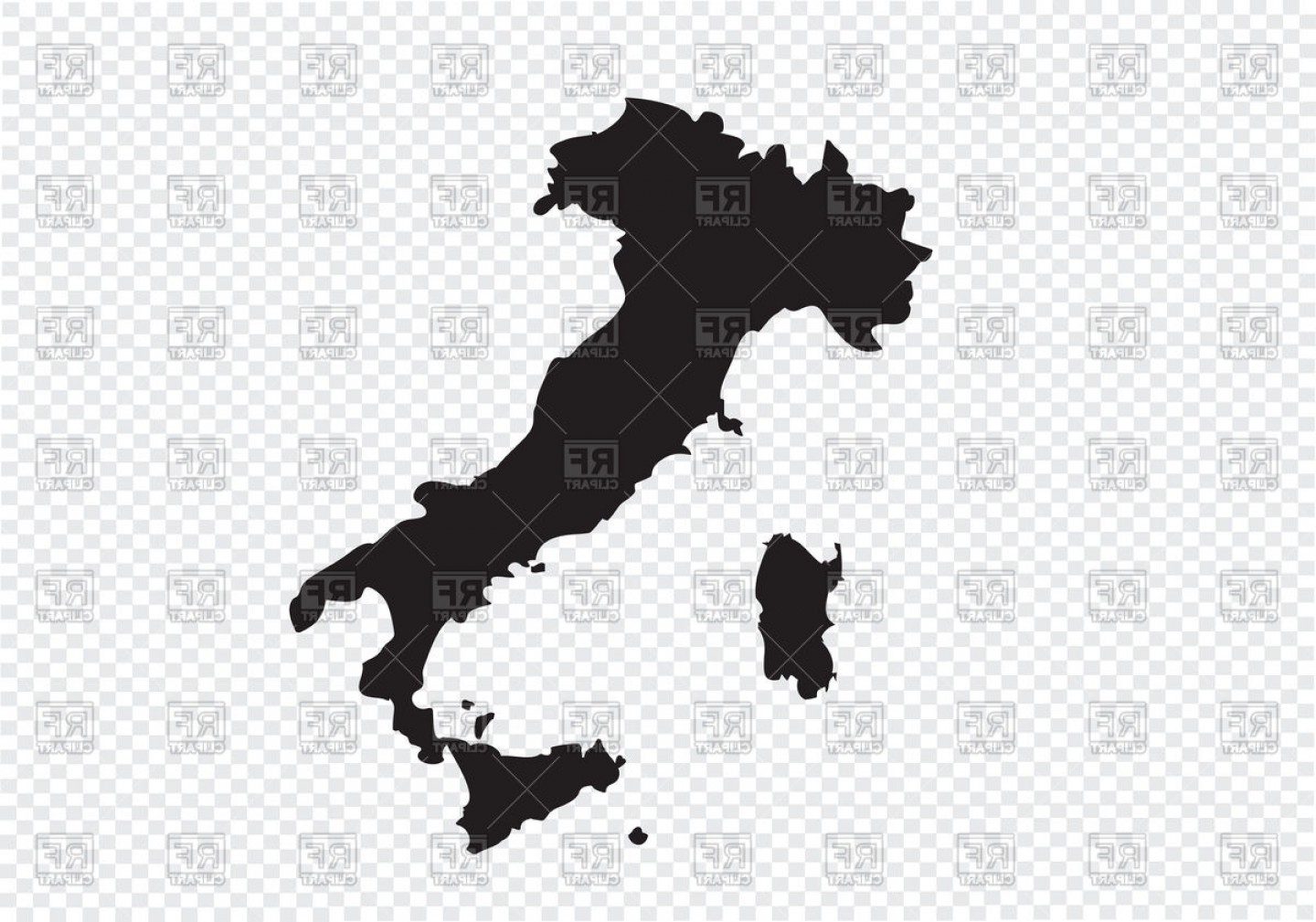 Italy Map Outline Vector Clipart Wallkeeper 1440x1009 Italy Map Outline Vector Clipart Wallkeeper