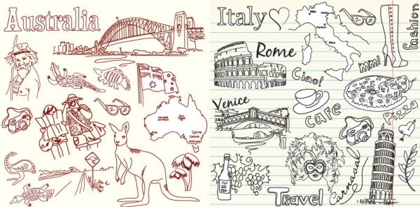 600x296 Italy Free Vector Download