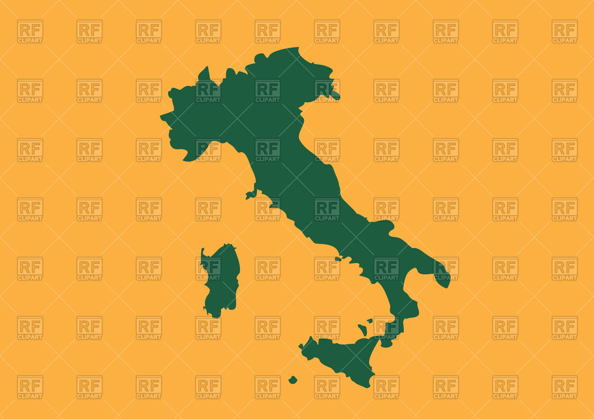 1200x848 Italy Map Outline Vector Image Of Signs, Symbols, Maps Tumdee