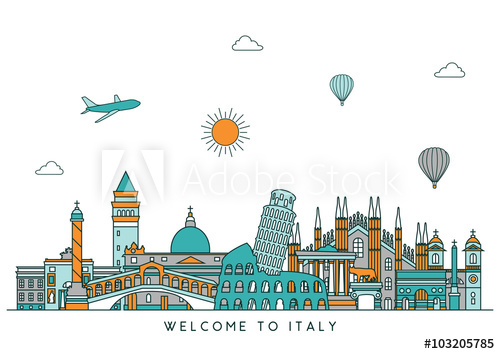 Italy Silhouette Vector At Collection Of Italy Silhouette Vector Free For