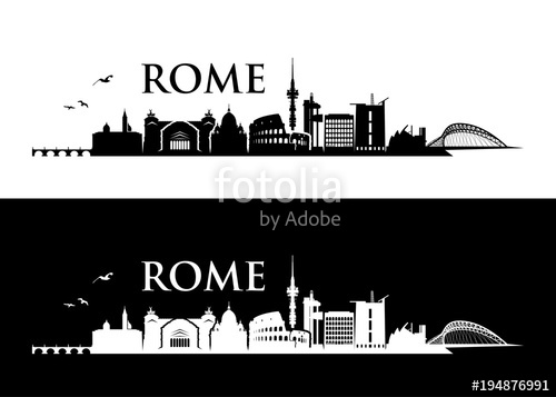 500x357 Rome Skyline