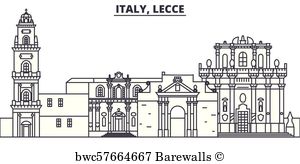 Italy Skyline Vector