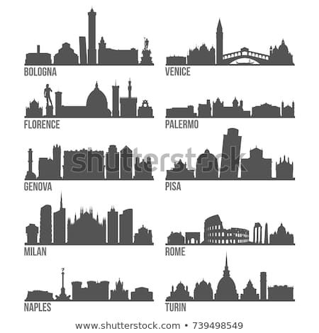Italy Cities Most Famous Skyline City Silhouette Design Collection 450x470 Italy Cities Most Famous Skyline City Silhouette Design Collection