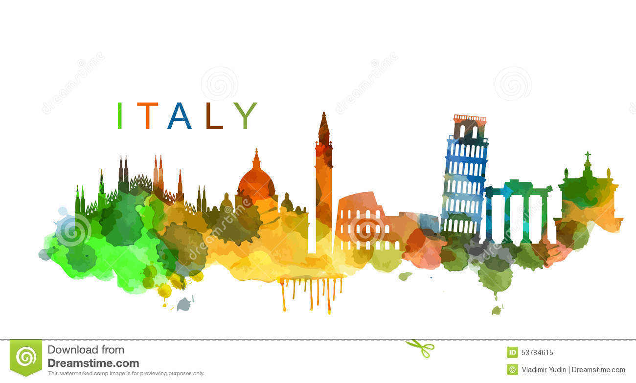 Italy Landmark Clipart 1300x783 Italy Landmark Clipart