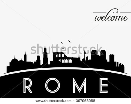 Italy Skyline Silhouette 450x358 Italy Skyline Silhouette