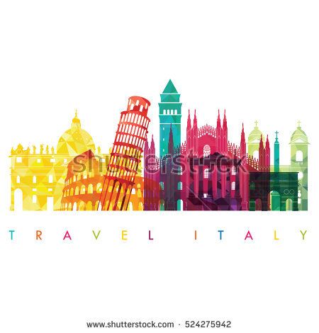 Italy Detailed Skyline Vector Illustration Travel And Tourism 450x470 Italy Detailed Skyline Vector Illustration Travel And Tourism