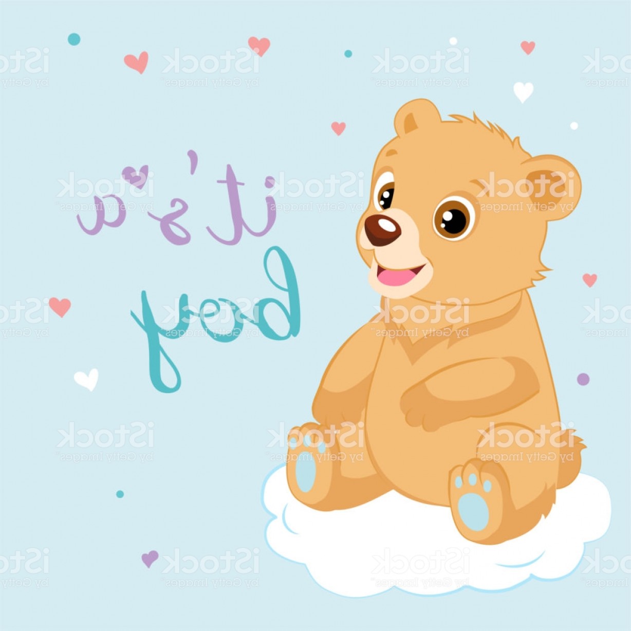 Greeting Card For Baby Its A Boy Cute Cartoon Teddy Bear Design 1228x1228 Greeting Card For Baby Its A Boy Cute Cartoon Teddy Bear Design