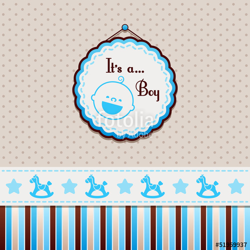 It's A Boy Stock Image And Royalty Free Vector On Fotolia 500x500 It's A Boy Stock Image And Royalty Free Vector On Fotolia