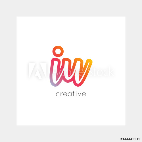 500x500 Iu Logo, Vector Useful As Branding, App Icon, Alphabet