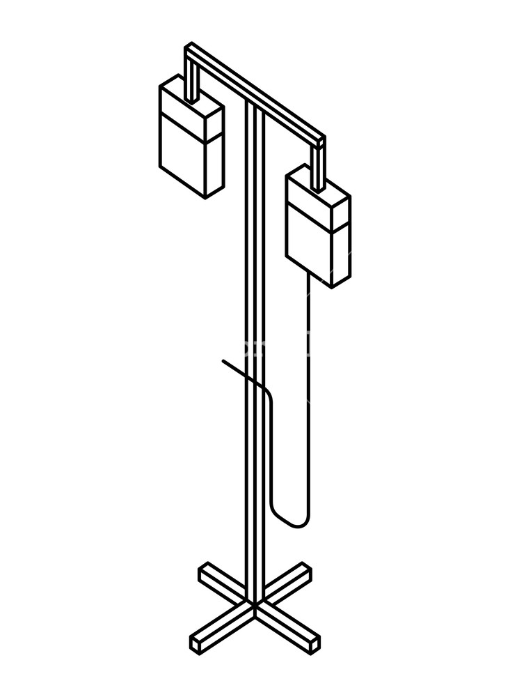 Medical Healthcare Dropper Iv Stand Vector Illustration Outline 733x1000 Medical Healthcare Dropper Iv Stand Vector Illustration Outline