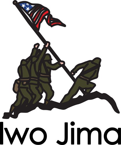 418x500 Iwo Jima Vector Illustration Annthegran