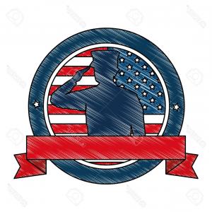 300x300 Vector Illustration U S Marines Raising Flag Iwo Jima Iwo Jima