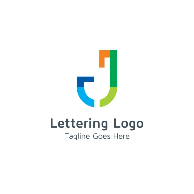 640x640 Lettering J Vector Template For Free Download