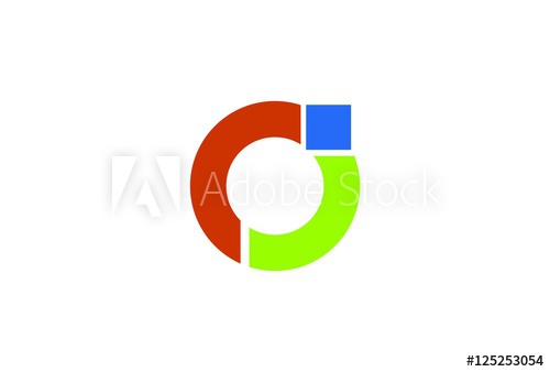 500x338 Design Logo Icon Template With Letter C And J Vector Illustration