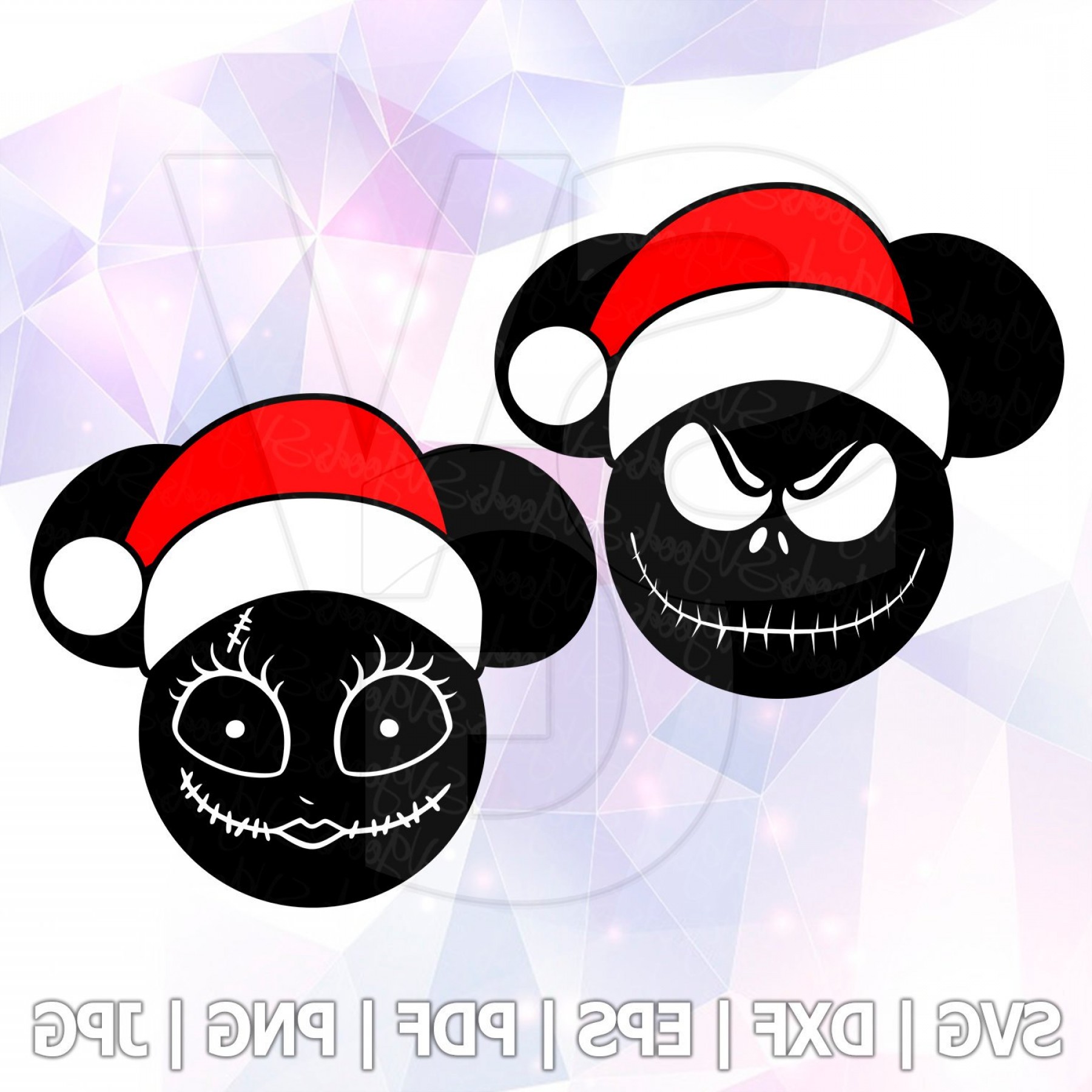 1800x1800 Santa Jack Sally Skellington Heat Soidergi