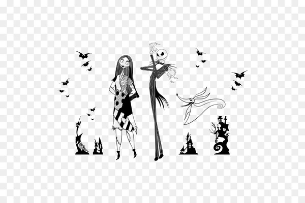 600x400 Jack Skellington Black And White The Nightmare Before Christmas