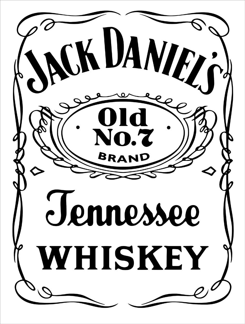 946x1251 Jack Daniels Vector Dxf Top Jack Daniels Logo, Jack