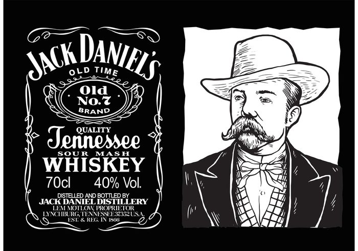 700x490 Jack Daniels Vector Label Free Vectors Ui Download