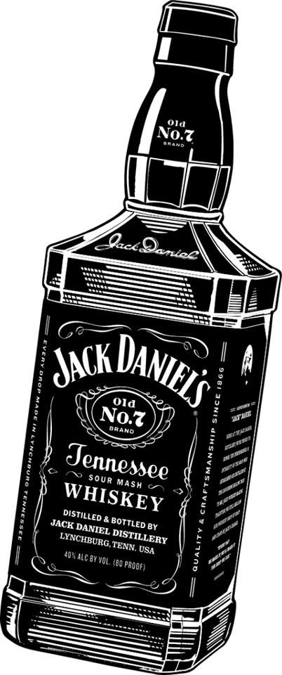 Download Jack Daniels Bottle Vector at Vectorified.com | Collection ...