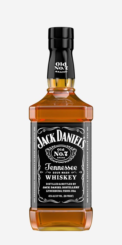 400x800 Bottle Whiskey Jack Daniel Model